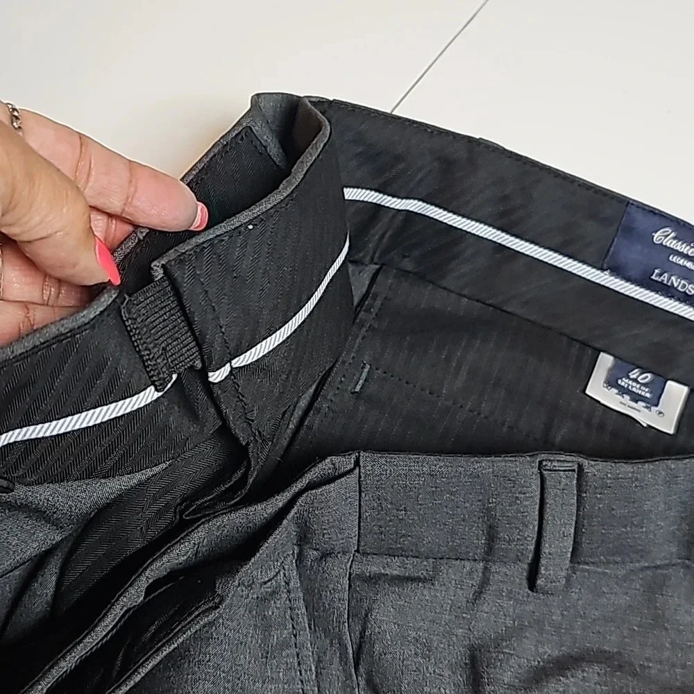 Lands End Traditional Fit Dress Pants 40x27